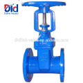 China Sluice Steam Cast Steel Stainless Stem Din 3352 F4 Resilient Seated Rising Gate Valve 3 Inch